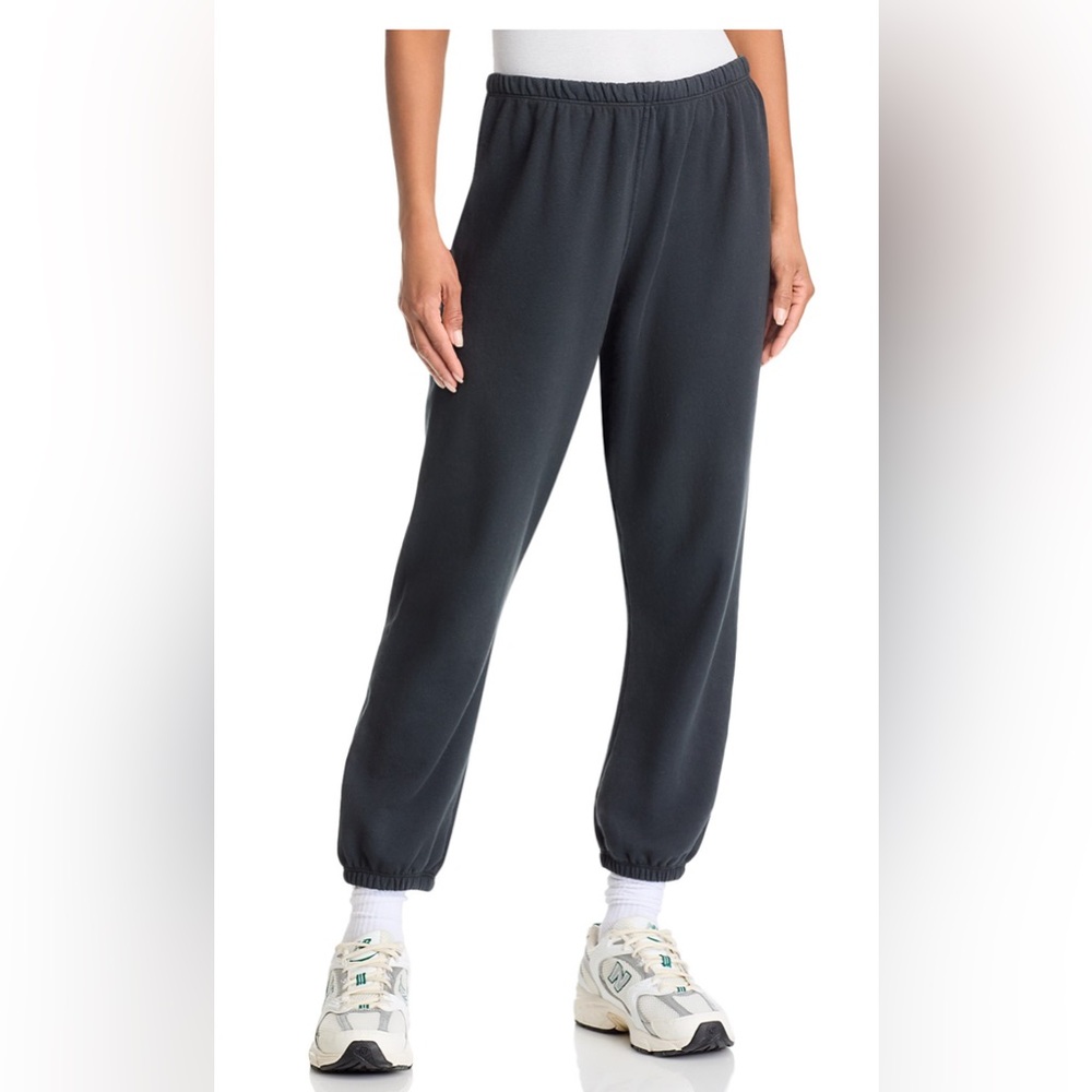perfectwhitetee Black Joggers with Drawstring